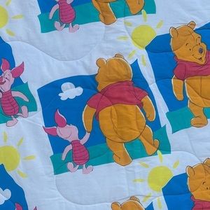 Rare Vintage Winnie the Pooh Comforter